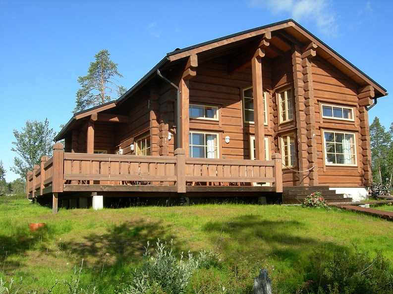 Rental cabin on Lake Inari